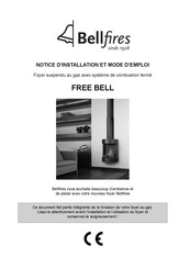 Bellfires FREE BELL Notice D'installation Et Mode D'emploi