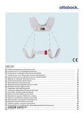 Ottobock 28L10 Instructions D'utilisation