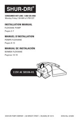 SHUR-DRI SD106-01 Manuel D'installation