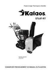 Kalaos STL87-RT Manuel D'utilisation