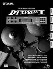 Yamaha DTXPRESS III Mode D'emploi