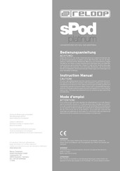 Reloop sPod platinum Mode D'emploi