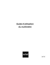 SOFAD 2027-05 Guide D'utilisation