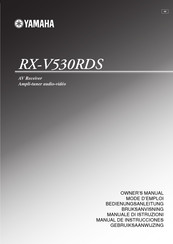 Yamaha RX-V530RDS Mode D'emploi