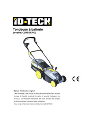 ID Tech CLMB3638G Manuel D'instructions Original