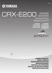 Yamaha CRX-E200 Mode D'emploi