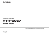 Yamaha HTR-2067 Mode D'emploi