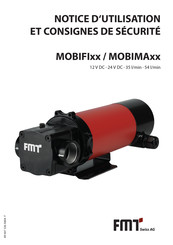 FMT MOBIMAxx 12 V Notice D'utilisation Et Consignes De Sécurité