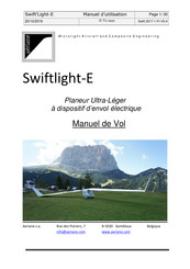 Aériane Swiftlight-E Manuel D'utilisation