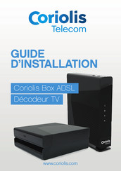 Coriolis Telecom ADSL Guide D'installation