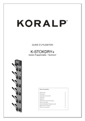 KORALP K-STOKDRY+ Guide D'utilisation