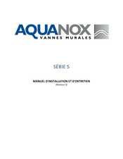 Aquanox S22 Manuel D'installation Et D'entretien