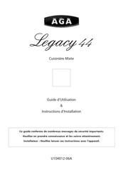 AGA marvel Legacy 44 Guide D'utilisation Et Instructions D'installation