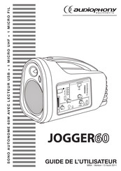 audiophony JOGGER60 Guide De L'utilisateur