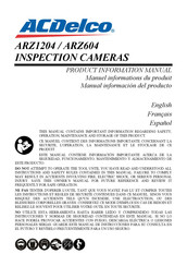 ACDelco ARZ604 Manuel Informations Du Produit