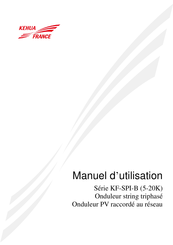 Kehua France SPI10K-B Manuel D'utilisation