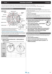 Citizen B740 Instructions En Bref