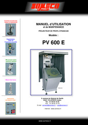 SOMECO PV 600 E Manuel D'utilisation