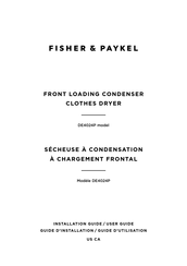 Fisher&Paykel DE4024P Guide D'utilisation