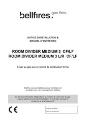 Bellfires RDM3 LF Notice D'installation & Manuel D'entretien