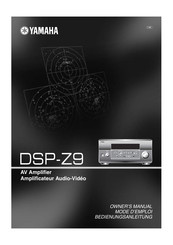 Yamaha DSP-Z9 Mode D'emploi