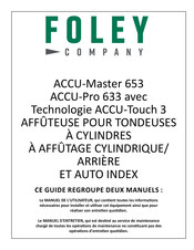 Foley ACCU-Pro 633 Manuel De L'utilisateur Et D'entretien