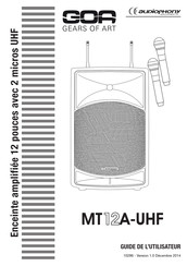 HITMUSIC audiophony EQUIPMENTS GOA MT12A-UHF Guide D'utilisation