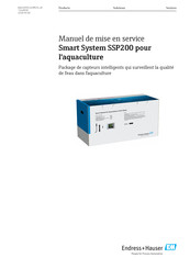Endress+Hauser Smart System SSP200 Manuel De Mise En Service