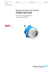 Endress+Hauser iTEMP TMT142B Manuel De Mise En Service