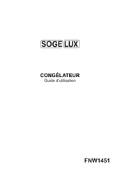 SOGELUX FNW1451 Guide D'utilisation