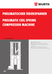 Würth 1952 003 790 Traduction Des Instructions De Service D'origine