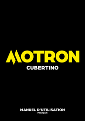 Motron CUBERTINO 2021 Manuel D'utilisation