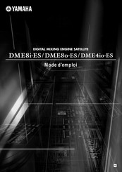 Yamaha DME4io-ES Mode D'emploi