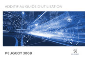 PEUGEOT 3008 2016 Additif Au Guide D'utilisation