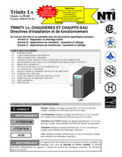NTI Trinity Lx400 Directives D'installation Et De Fonctionnement