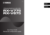 Yamaha RX-V675 Manuel De Configuration Rapide