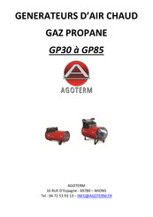 AGOTERM GP85 Notice Technique