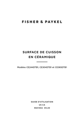 Fisher & Paykel CE365DTB1 Guide D'utilisation