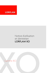 LORFLAM XO Série Notice D'utilisation Et D'entretien