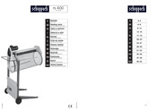 Scheppach 4203 0000 Traduction Du Manuel D'origine