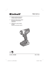 EINHELL 4510060 Traduction Du Mode D'emploi D'origine