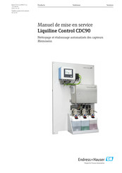 Endress+Hauser Liquiline Control CDC90 Manuel De Mise En Service
