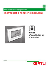 OERTLI OpenTherm RF Notice D'installation Et D'entretien