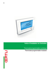 OERTLI OpenTherm RF Notice D'installation Et D'entretien