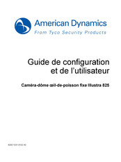 American Dynamics ADCi825-F311 Guide De Configuration Et De L'utilisateur