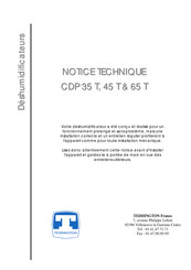 Teddington CDP 35 T Notice Technique