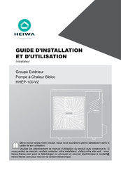 HEIWA HHEP-100-V2 Guide D'installation Et D'utilisation