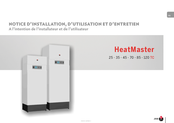 Acv HeatMaster 25 TC Notice D'installation, D'utilisation Et D'entretien