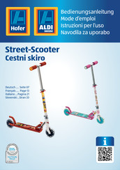 Hofer Street-Scooter Mode D'emploi