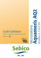 Sebico Aquameris AQ2 6EH Guide D'utilisation